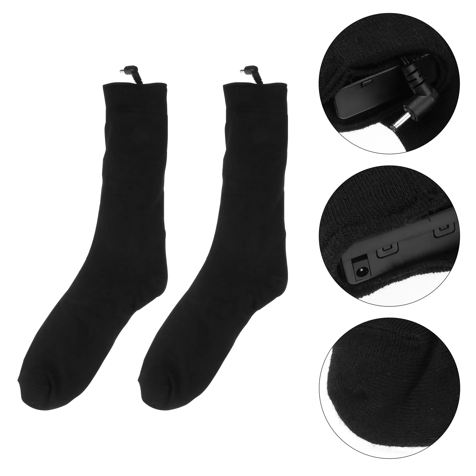 

1 Pair of Heating Socks Winter Thermal Warm Keeping Stockings for Men Winter Hiking Outdoor