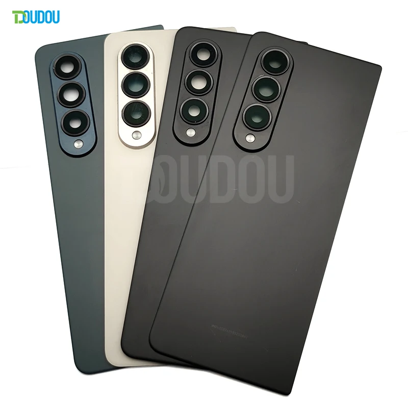 Складная крышка батарейного отсека 4 5G для Samsung Z Fold4 F936 F936B F936U Задняя стеклянная