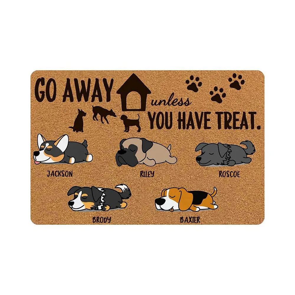 

CLOOCL Фланелевый коврик для двери