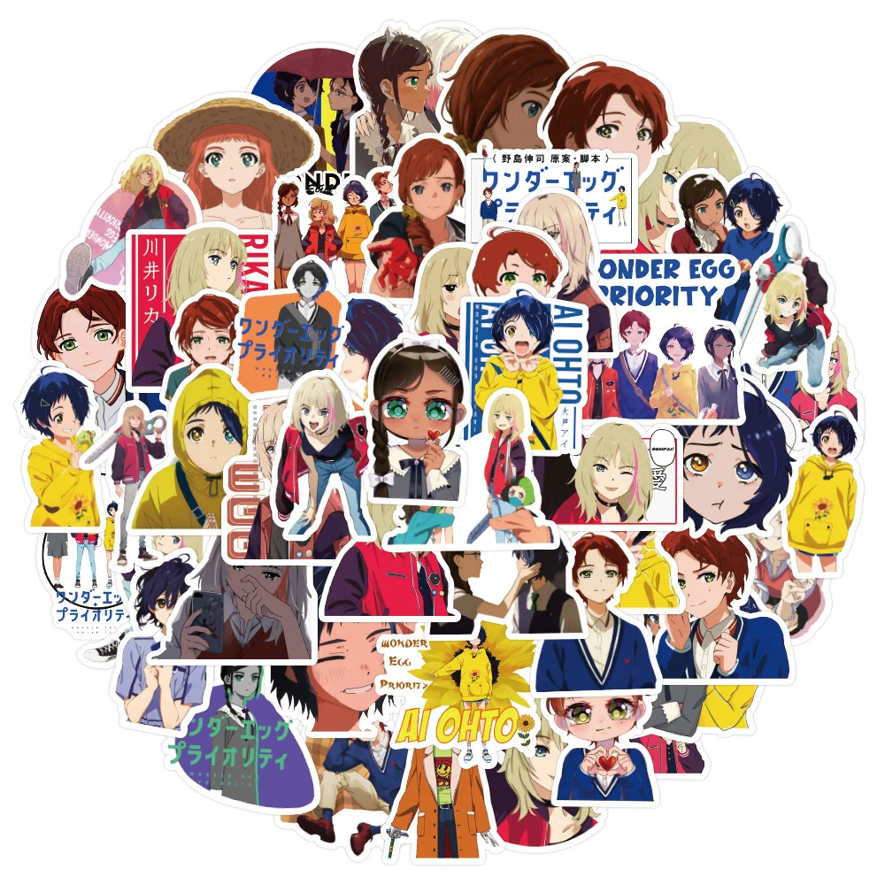

10/30/50PCS Cartoon Anime Odd Egg Story Graffiti Waterproof Stickers Creative Trend Decorative Decals Water Cup Guitar Wholesale