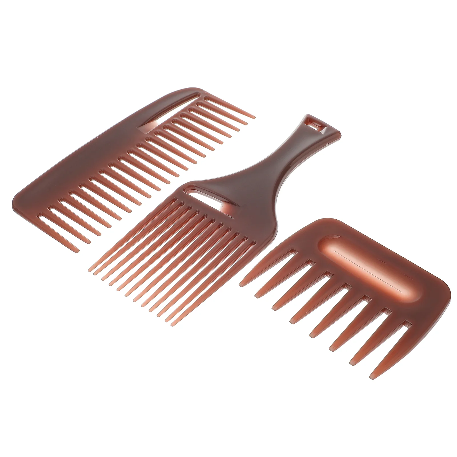 

Comb Hair Wide Tooth Detangling Pick Afro Barber Styling Men Brush Shower Curly Beard Wet Detangler Curls Portable Combs Picks