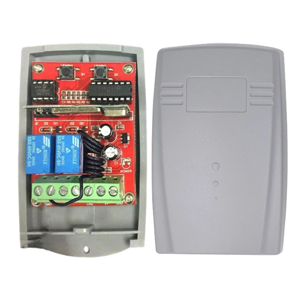 433 мгц приемник для гаражных ворот DC 12-24 В APRIMATIC DEA DOORHAN PUJOL 92 МГц дистанционного