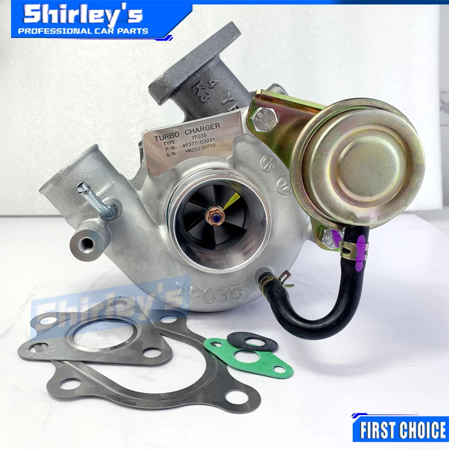 Турбокомпрессор для Mitsubishi Pajero 2.8 TD 92 кВт 49377-03043 4937703041 4937703043 МЭ 201636 201258 49377-03041