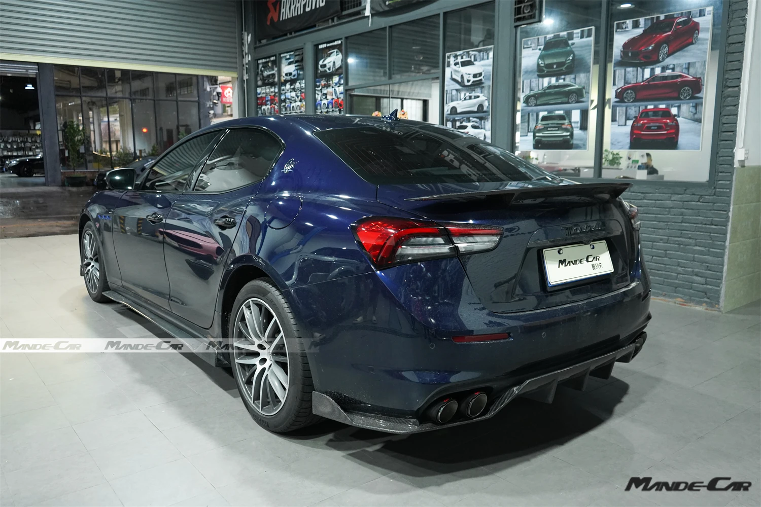 Система выхлопных газов из нержавеющей стали SS304 подходит для Maserati ghioli 2 0 T