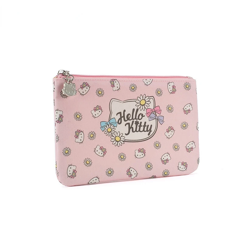 

Hello Kitty Storage Cosmetic Bag Travel Portable Hand Cosmetic Bag backback to school supplies cute zipper purse backpack