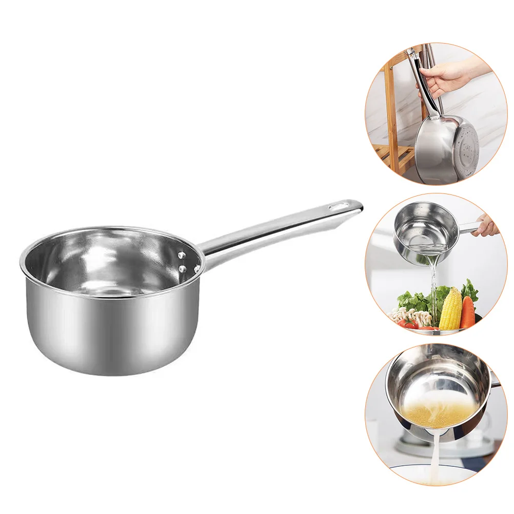 

Stainless Steel Spoon Scoop Ladle Home Water Metal Kitchen Ladles Pot Multipurpose Dipper Handle Restaurant Spoons