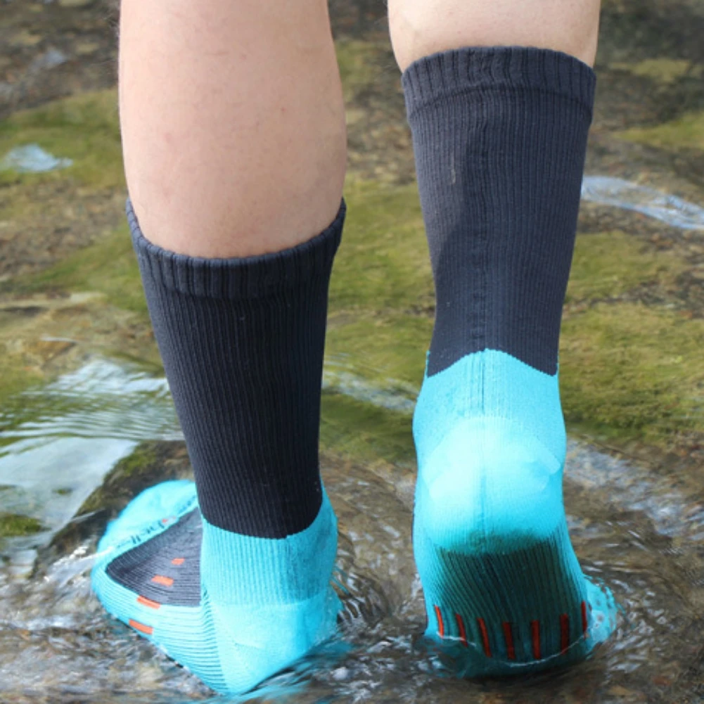 Waterproof Breathable Long Socks Hiking Wading Camping Winter Skiing Sock Outdoor Professional Insulation Warm Waterproof Socks