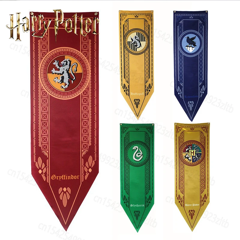 Школьный баннер Harried Magic флаг Гриффиндор Хаффлпафф украшение для вечеринки в