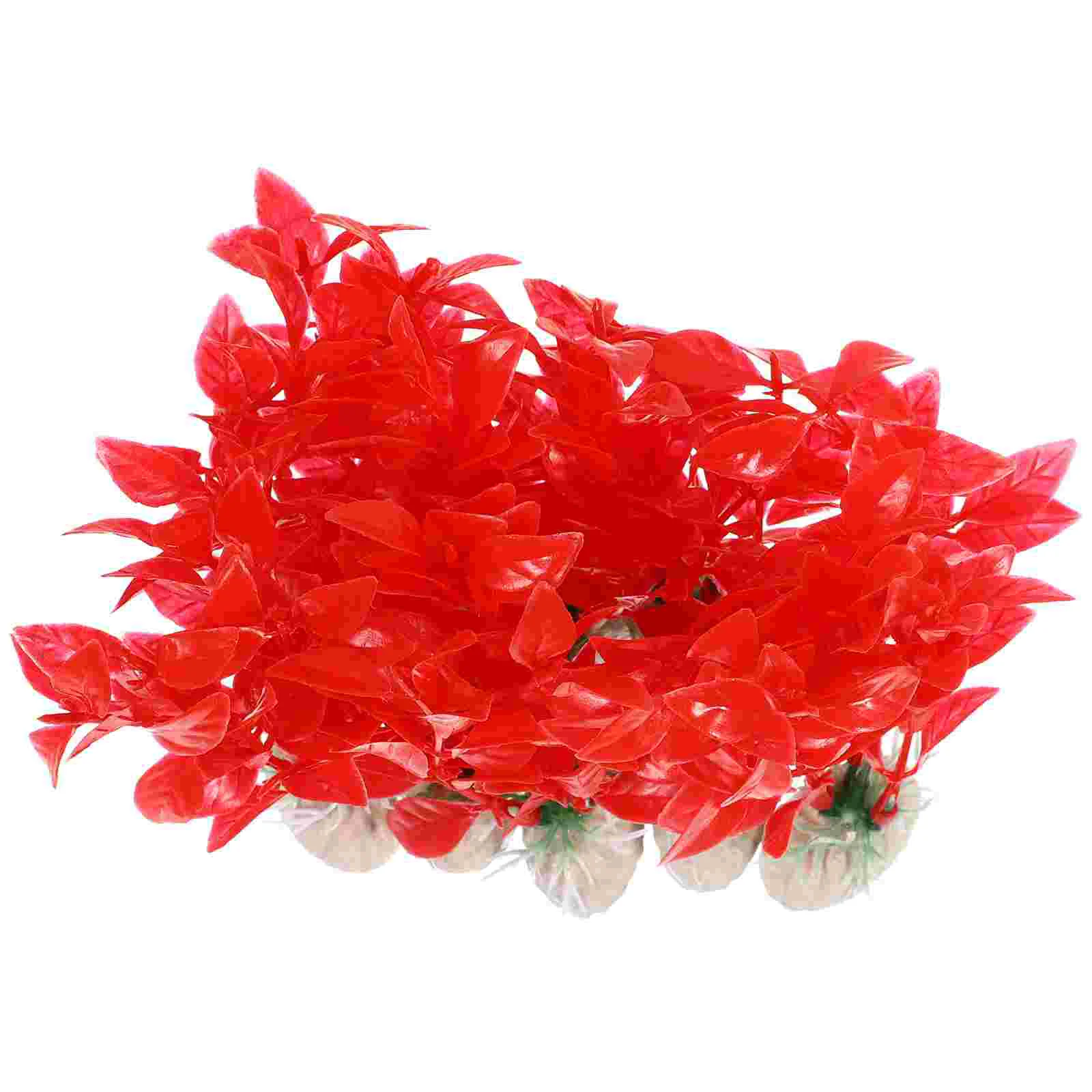 

Tank Aquarium Artificial Accessories Aquatic Fake Decorations Tall Premium Colorful Decoration Seaweed Ornaments Betta