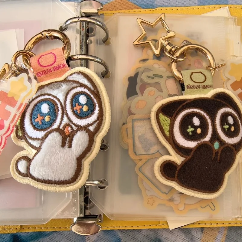 Luo Xiaohei Zhanji персонаж тканевый кулон анимационный брелок с вышивкой сумка