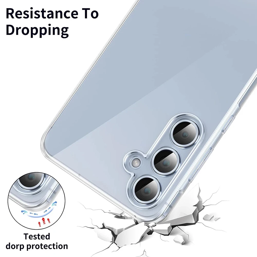 Тонкий мягкий чехол для телефона Xiaomi Redmi Note 13C 13 12C 12 10C 10A 9C 9T 9 A3 A2 A1 Plus Lite Clear Cover JC-38