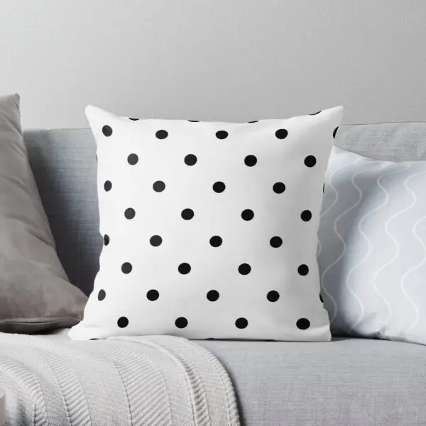 

Polka Dots Printing Throw Pillow Cover Comfort Soft Hotel Fashion Wedding Bed Decor Sofa Fashion Decorative Pillows not include