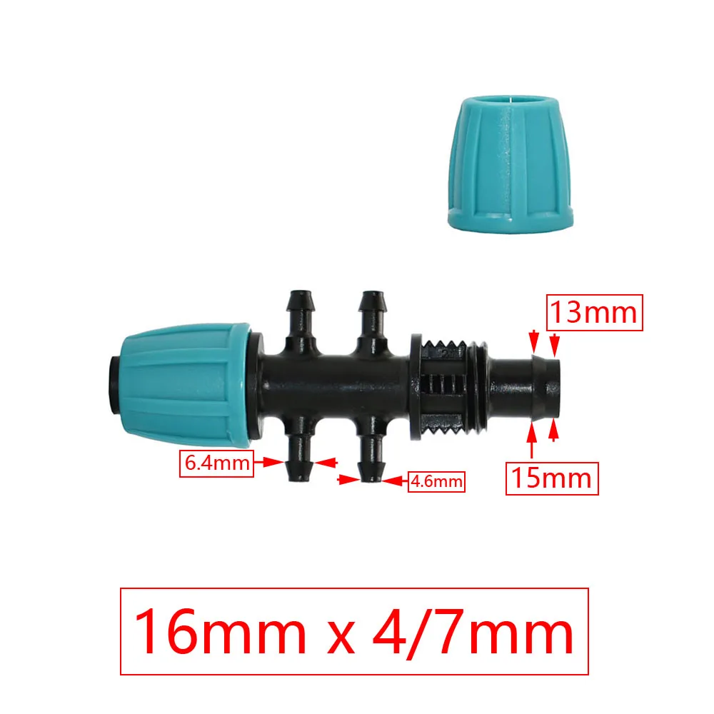 

Соединитель для садовой воды XGYN 16 мм черный