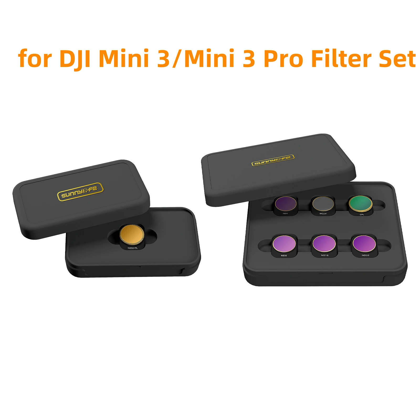 

Camera Filter for DJI Mini 3/Mini 3 Pro Filter Set Adjustable CPL Dimmer ND16 Polarizer ND8/PL Optical Glass Lens Accessories