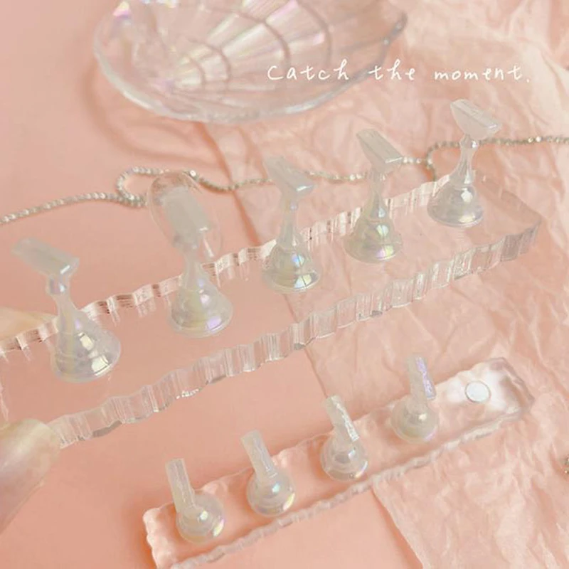 Акриловая подставка для демонстрации ногтей 1 набор Магнитная практики