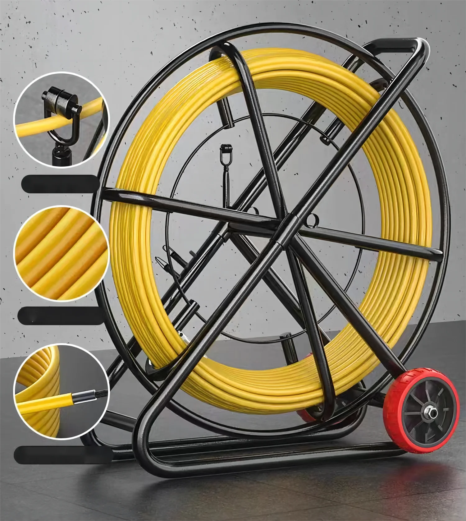 Заводская поставка Высококачественная Стекловолоконная трубчатая трубка 6 мм *