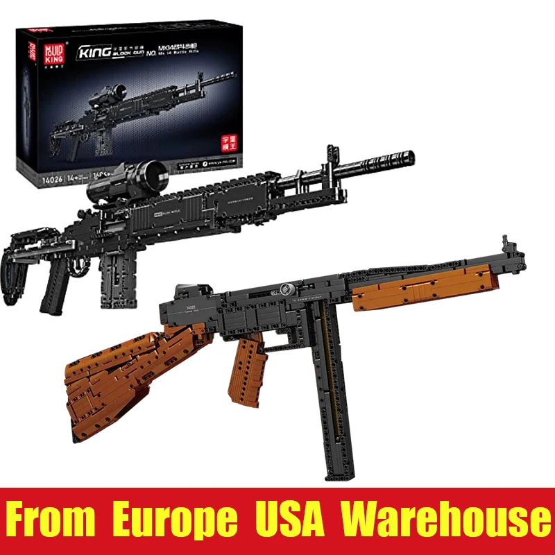 

Mould King 14003 SWAT Gun Building Blocks The Benelli M4 Super 90 Weapon Model Bricks Assembly Pistol PUBGed Gun Toys Kids Gifts