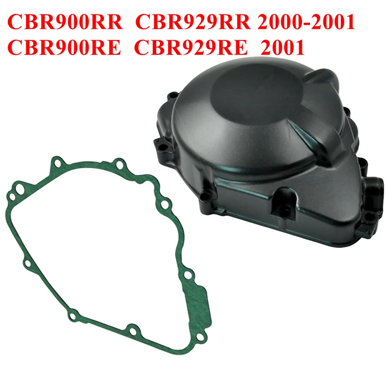 

Крышка коленвала генератора статора мотоцикла с прокладкой для Honda CBR900RR CBR929RR 2000-2001 CBR900RE CBR929RE 2001