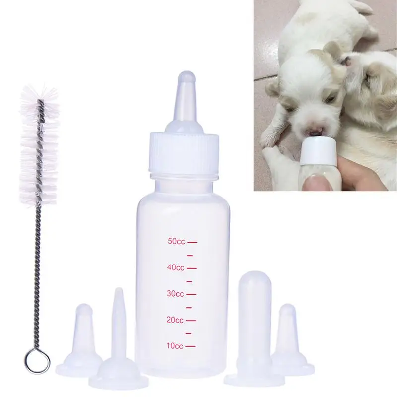 

Pet Cat Dog Milk Bottle Pet Puppy Kitten Baby Animal Feeding Bottle Nursing Set Household Pet Supplies Feeding Bottle Set