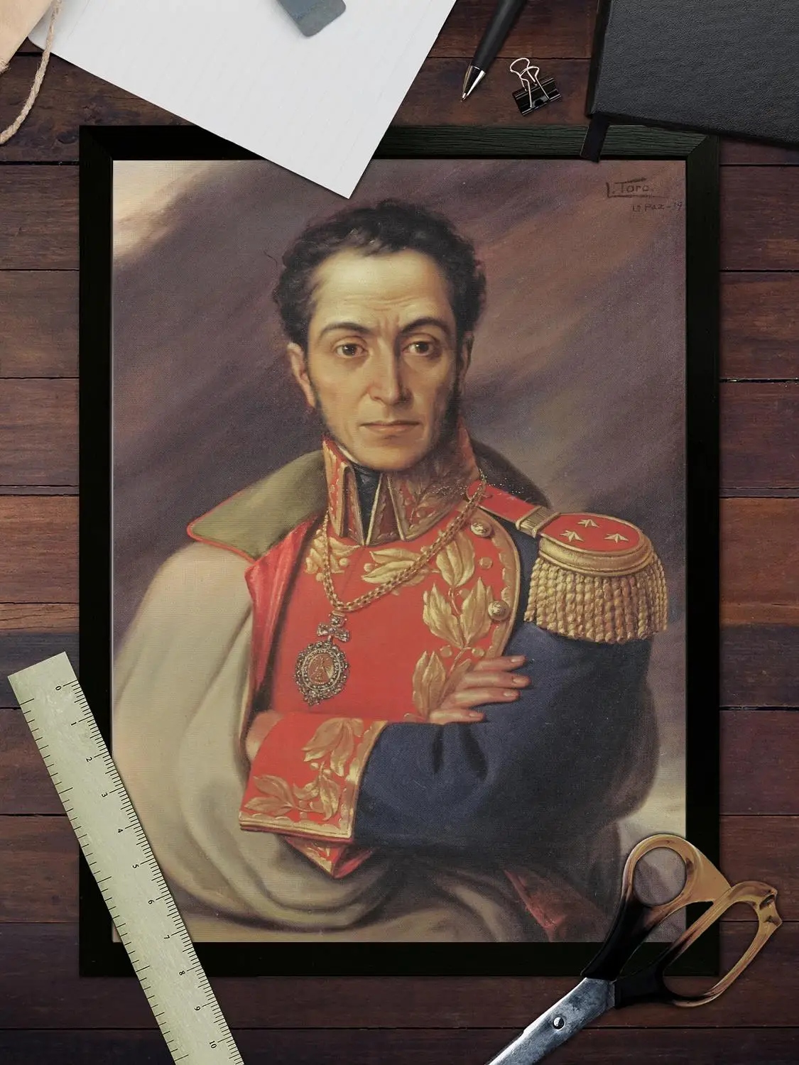 Simon Bolivar холст художественный постер и настенное искусство печать с изображением
