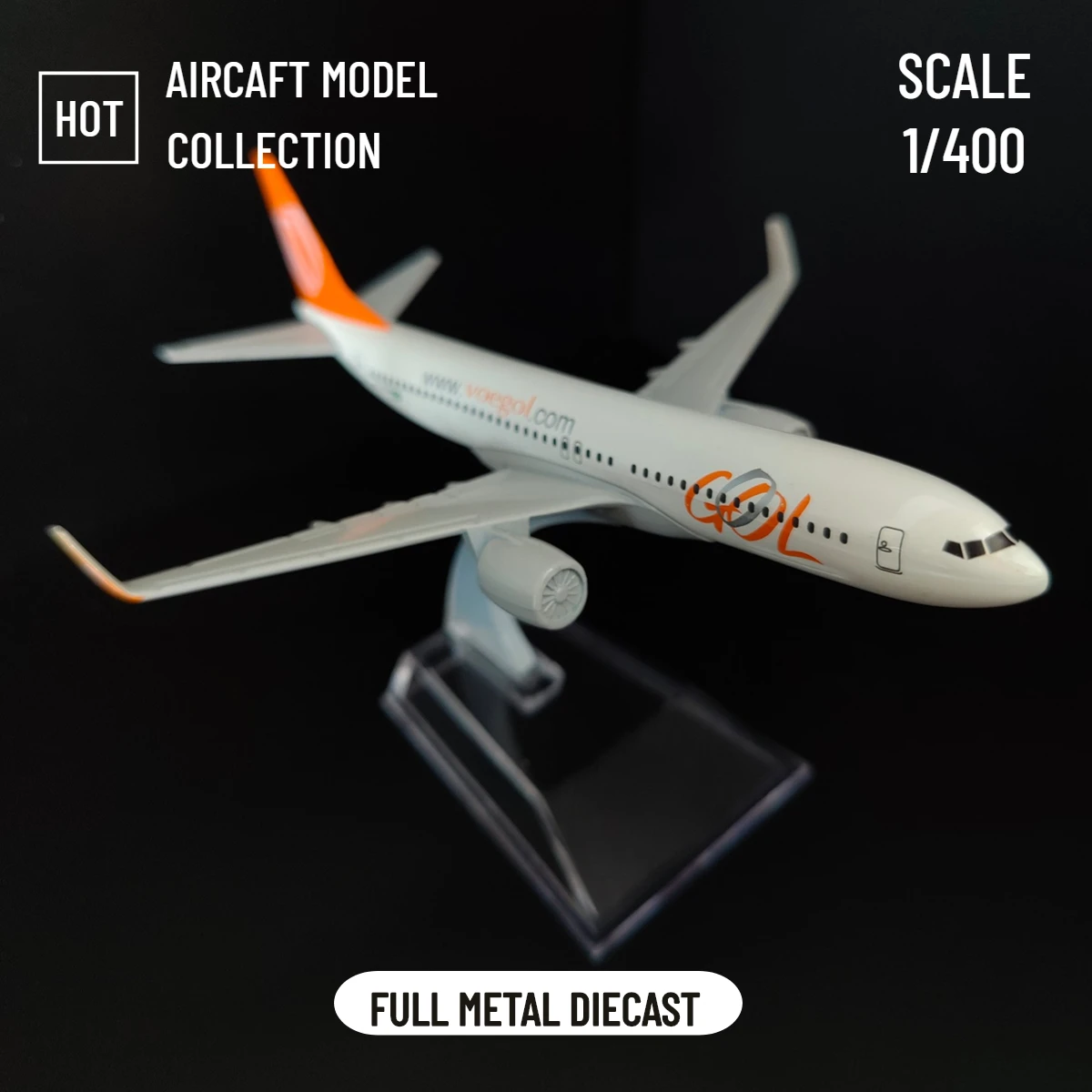 

Scale 1:400 Metal Aircraft Replica 15cm GOL LATAM Airlines Boeing Airplane Diecast Model Aviation Collectible Ornament Miniature