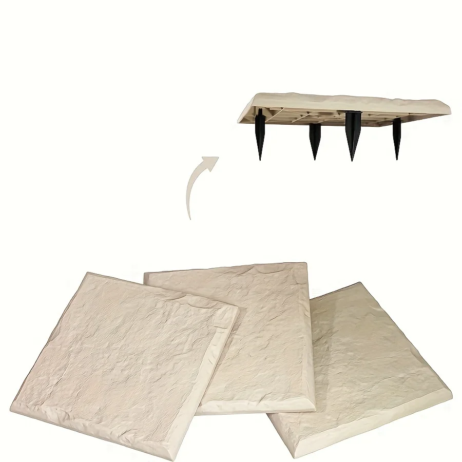 1 Шт. Уличная Садовая Дорожка Имитация Камня Кирпичная Лопатка Декоративная Для