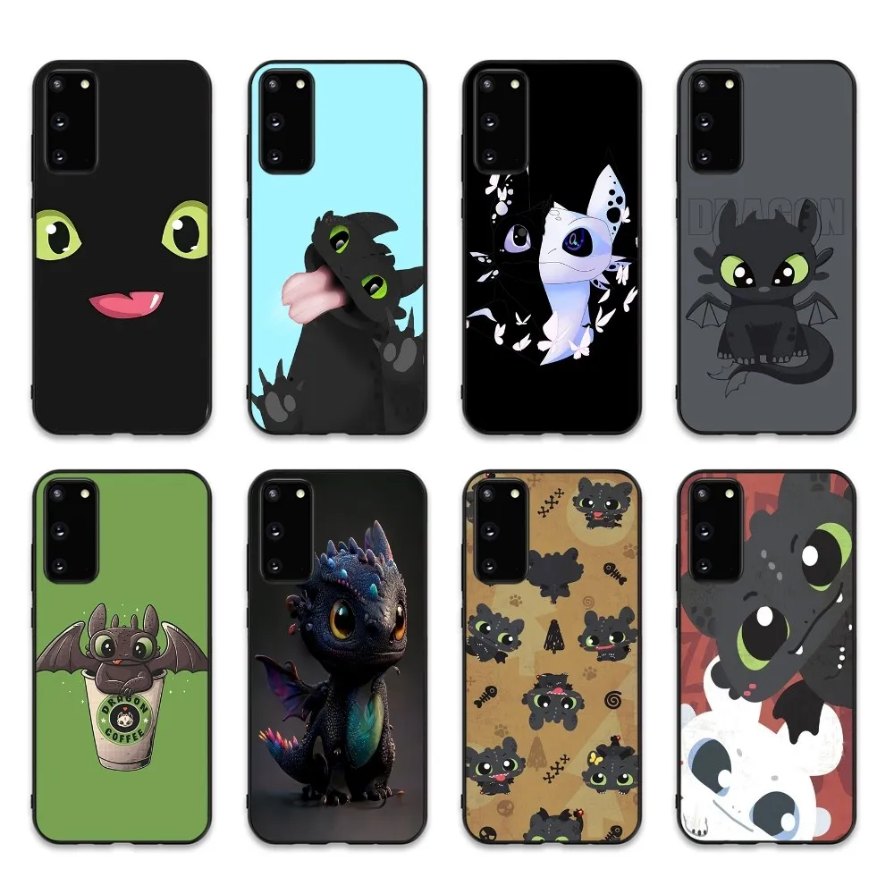 Чехол для телефона с рисунком Т-беззубик Samsung S 9 10 20 21 22 23 30 24 plus lite Ultra FE S10 Lite Fundas