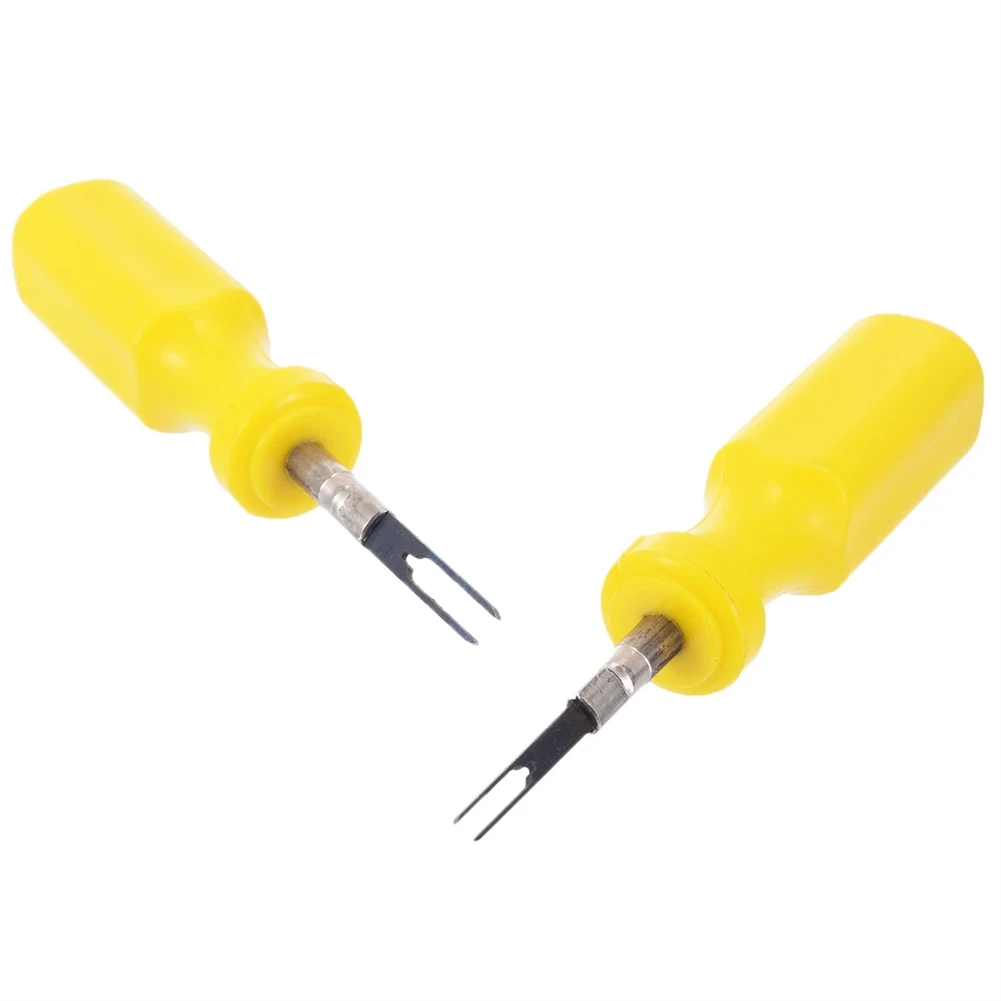 

Extractor Car Terminal Removal Tool Disassemble 2 Pcs Crimp Connector Pin Crimp Kit Repair Release Pin Stianless Steel