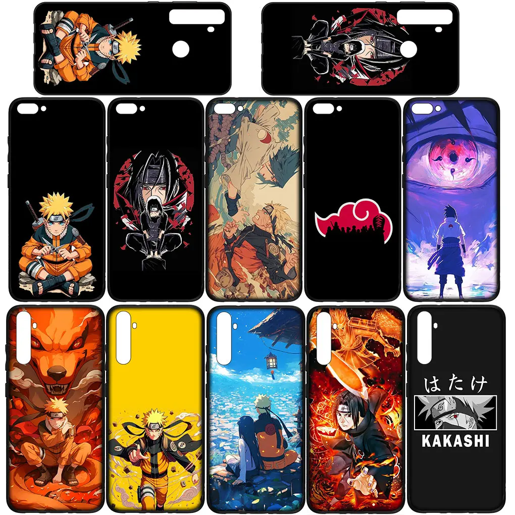 Itachis Uchihas Sasukes Akatsukis Cover for Samsung Galaxy S21 S20 Fe S23 S22 Ultra S8 Plus A25 A12 A13 A21S A73 + Phone Case