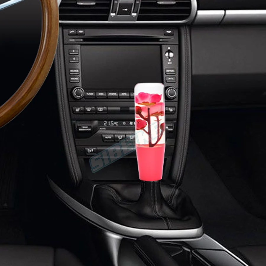 Рукоятка рычага переключения передач JDM ручка рулевого механизма автомобиля Crystal