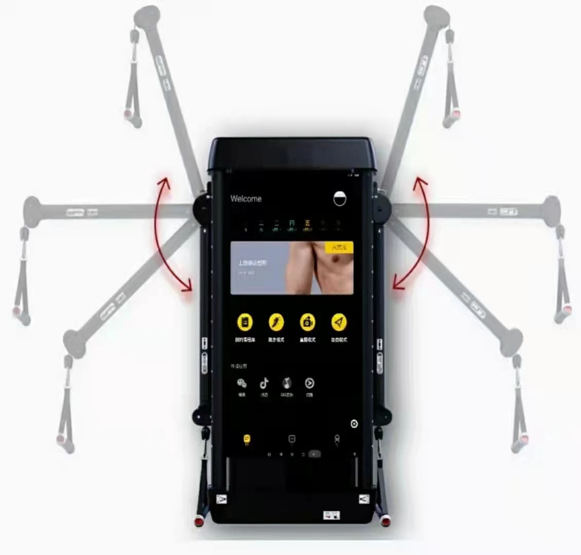 

New Interactive Workout Touch Screen Smart Fitness Mirror For Home