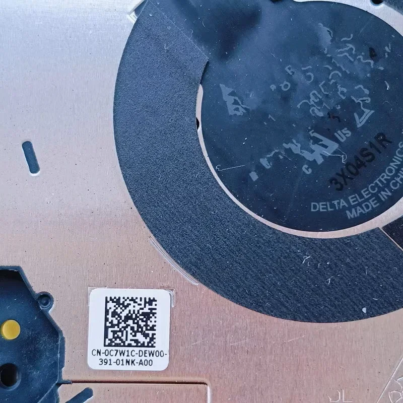 Охлаждающий вентилятор процессора и графического ноутбука для Dell Precision 5680 C7W1C TM2DW