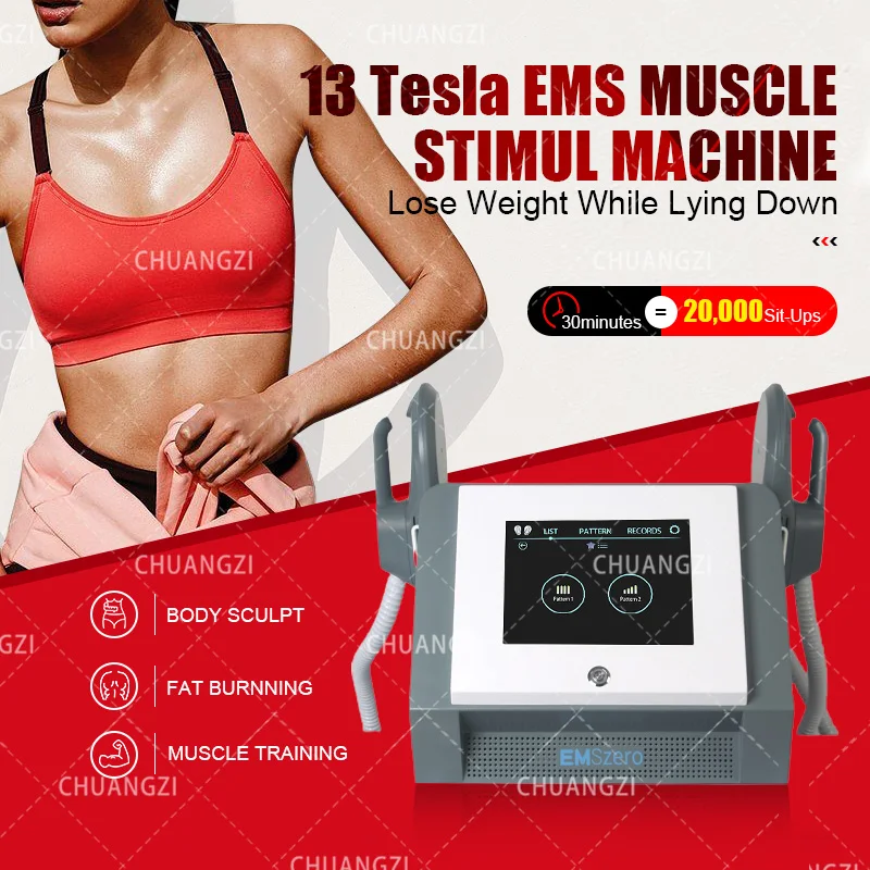 

Emszero Neo Body Sculpt DLS-EMSLIM Muscle Stimulate Fat Removal Contouring Slimming Machine with Pelvic Floor Pad