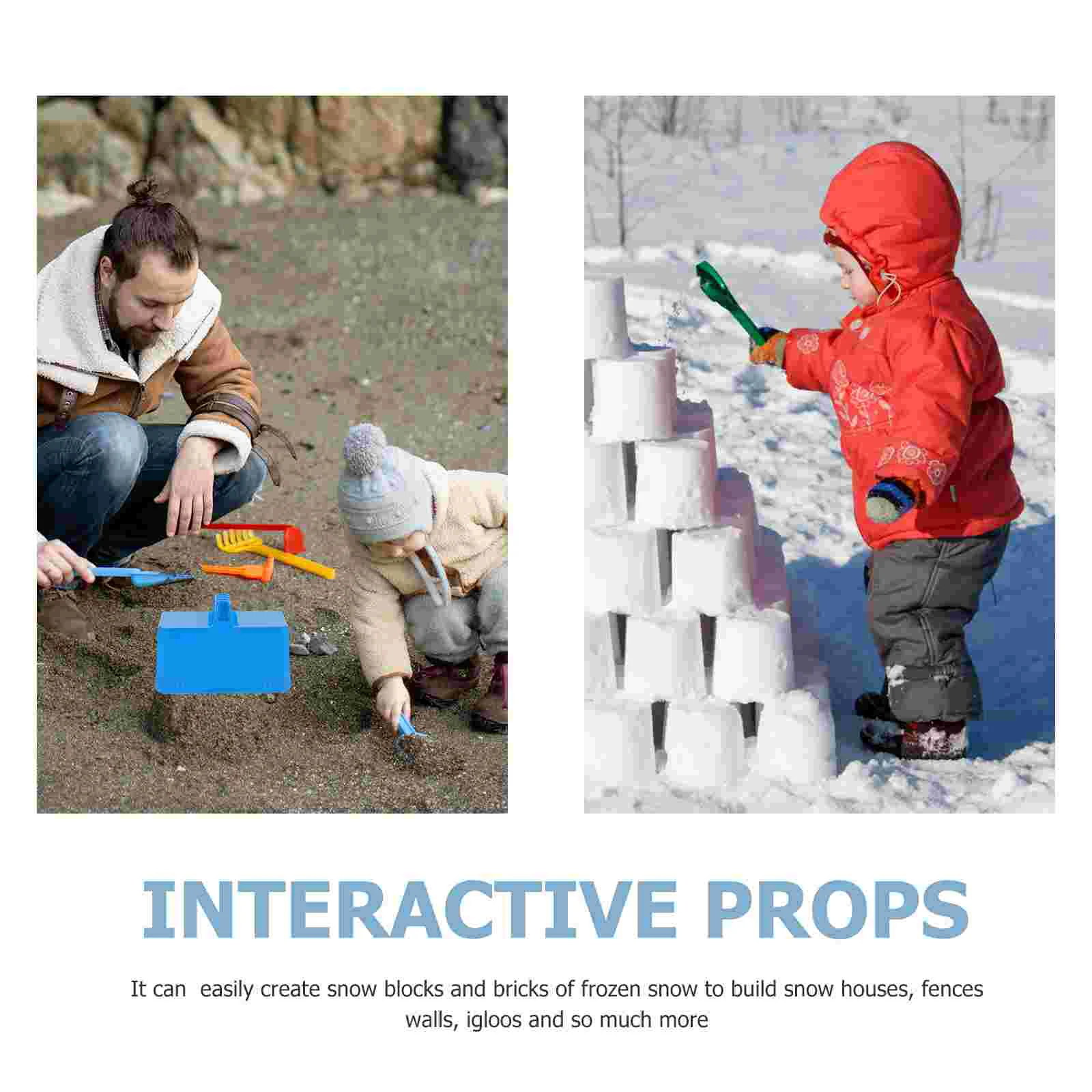 2 шт. форма для снежного кирпича строительные блоки замок основа сделай сам