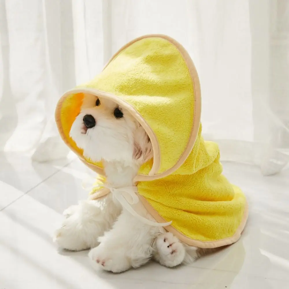 

For Dogs Cats Dog Bathing Supplies Pet Accessories Dog Drying Coat Dog Bathrobe Pet Bath Towel Pet Cleaning Washcloth