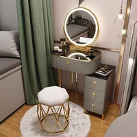 small dressing table bedroom modern minimalist high end light luxury multi functional storage cabinet integrated furniture