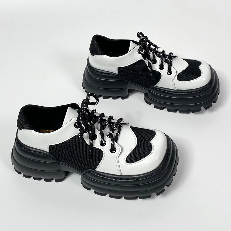 Женские кроссовки на массивной платформе брендовые дизайнерские ботинки