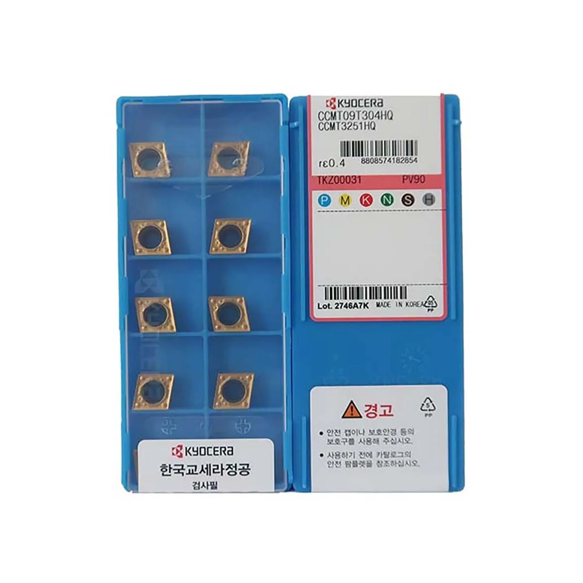 

Kyocer a 100% Original CCMT CCMT09T308HQ CCMT09T304HQ CCMT060204HQ CCMT060202HQ CCMT09T304PP PV90 PV720 Turning Inserts