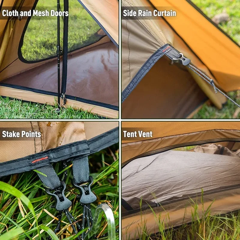 YOUSKY Кемпинговая палатка Ультра легкая Водонепроницаемая огнестойкая уличная