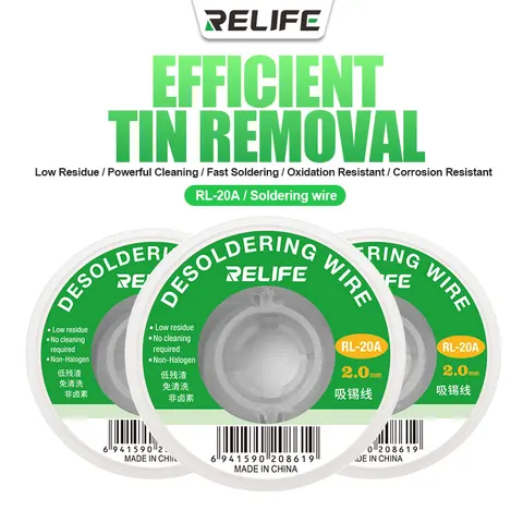 RELIFE RL-20A Паяльная лента для удаления припоя