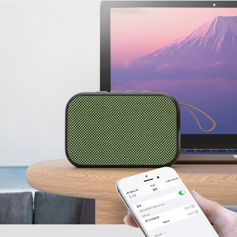 Новый тканевый динамик беспроводное подключение по Bluetooth портативное уличное