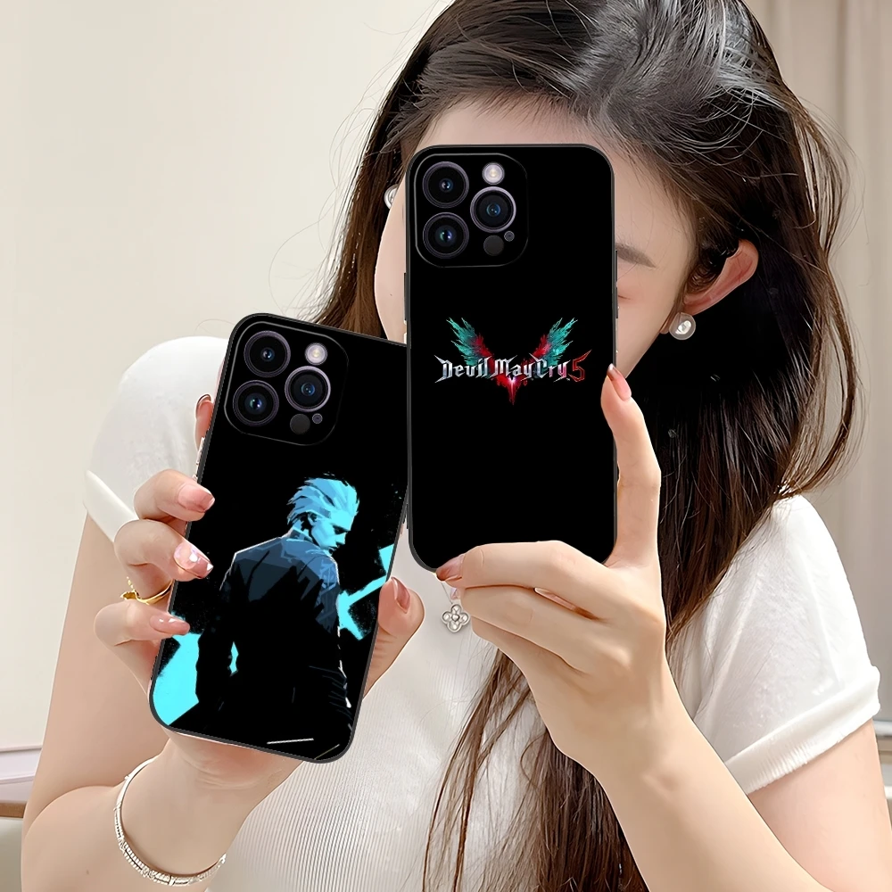 Цветной Чехол для мобильного телефона DMC verгил с рисунком iPhone 16 15 14 13 12 11 X XR XS 8 7 Pro Max