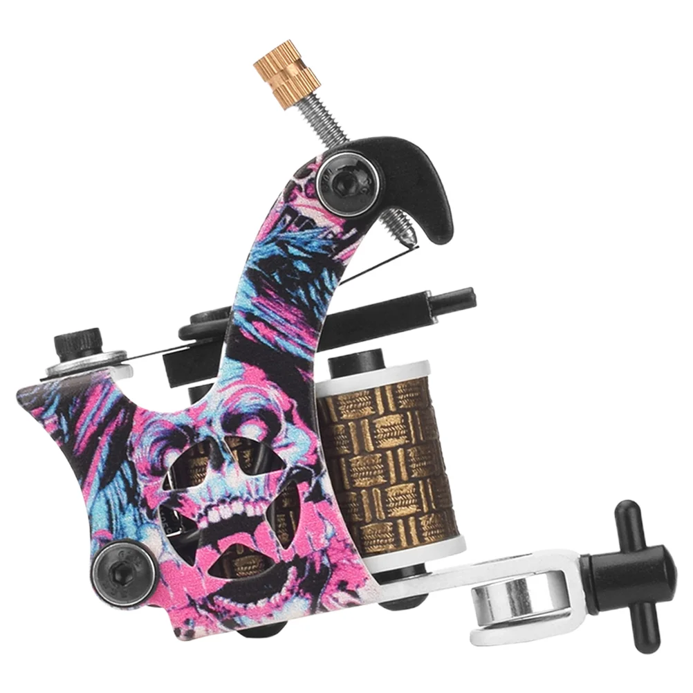 

Coil Tattoo Machine Pink Tools Tattooing Gift Salon Device Iron Supplies Tattoos