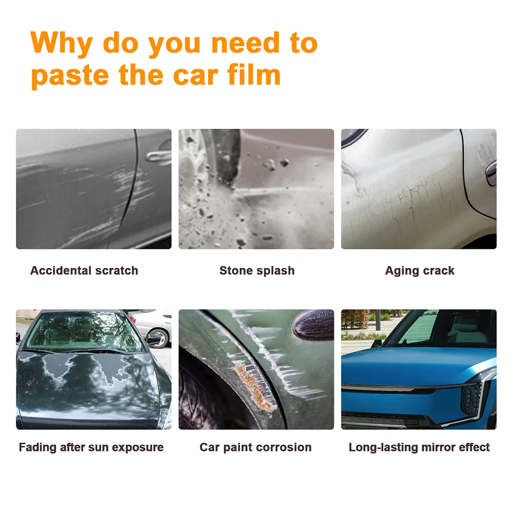 Для KIA EV9 Light WIND LAND 2023 2024 Защитная пленка для переднего бампера автомобиля PreCut TPU PPF