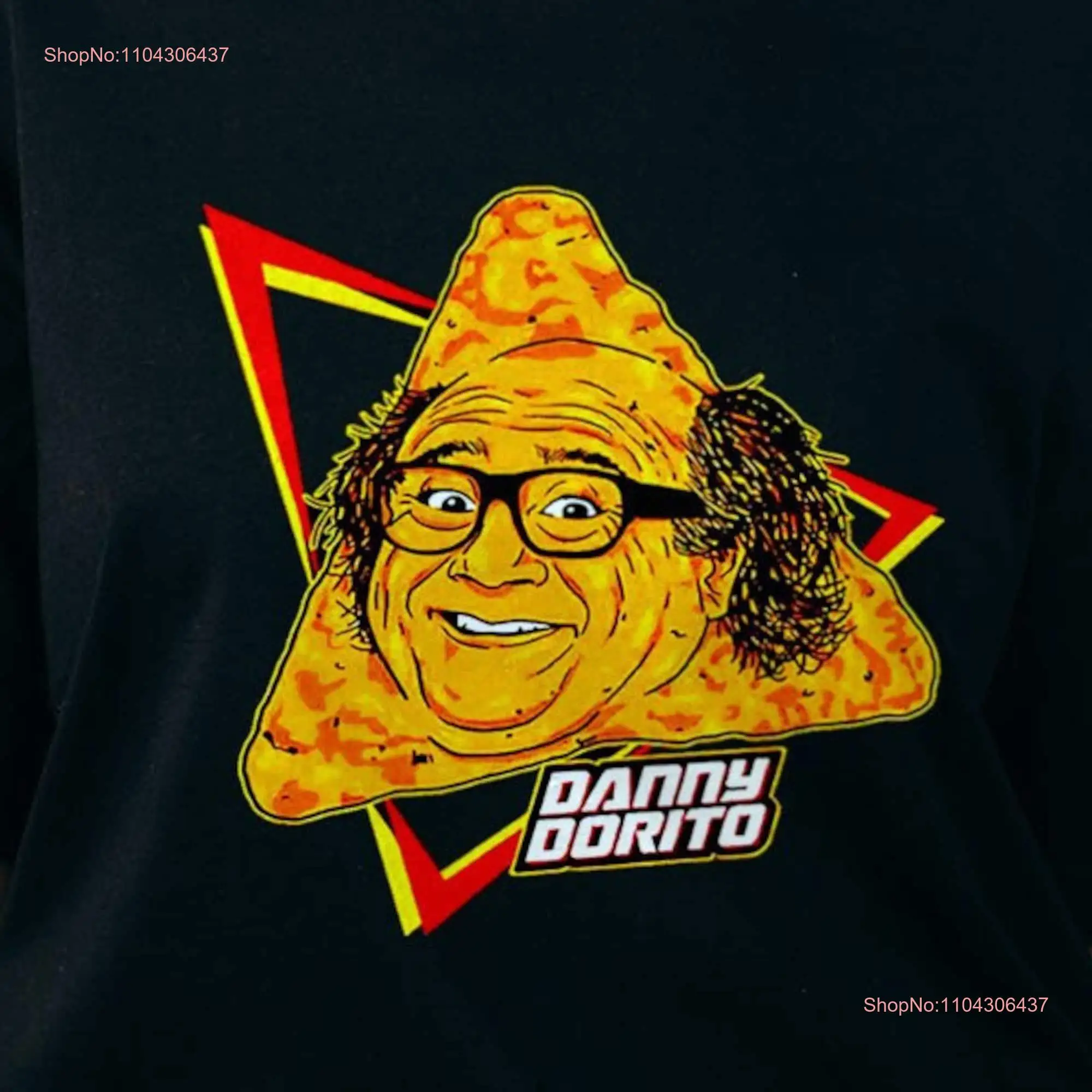 Забавная футболка Дэнни Дорито Devito Always Sunny In Philadelphia топ глуплый тяжелый с круглым