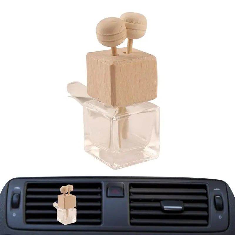 

Автомобильная бутылка для ароматерапии, изящная стеклянная прозрачная бутылка для освежителя воздуха в автомобиле, декоративная бутылка для вентиляционного отверстия