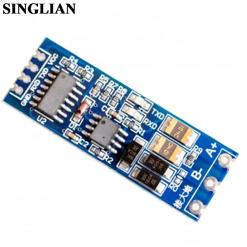 

10pcs/lot Single Chip Microcomputer TTL To RS485 Module Serial Port UART Level Mutual Conversion Hardware Automatic Flow Control