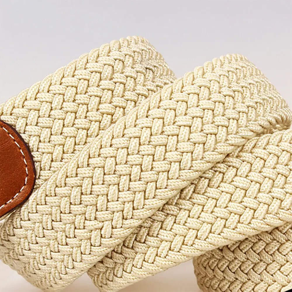 Ремень Эластичный Плетеный для мужчин и женщин модный аксессуар свадебной