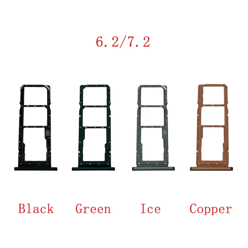 Лоток для SIM-карты слот Nokia 7 1 6 2 лоток карты памяти MicroSD Sim-карты держатель запасные