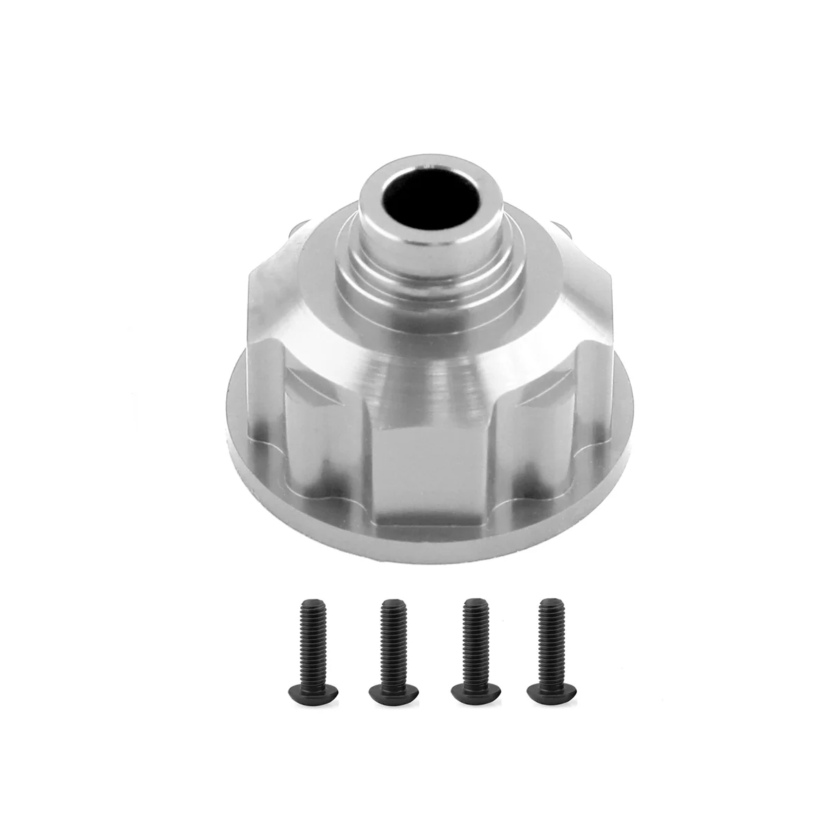 

Металлическая Задняя дифференциальная фотовспышка для E- VXL 1/10, детали для обновленных радиоуправляемых автомобилей, серебристые аксессуары